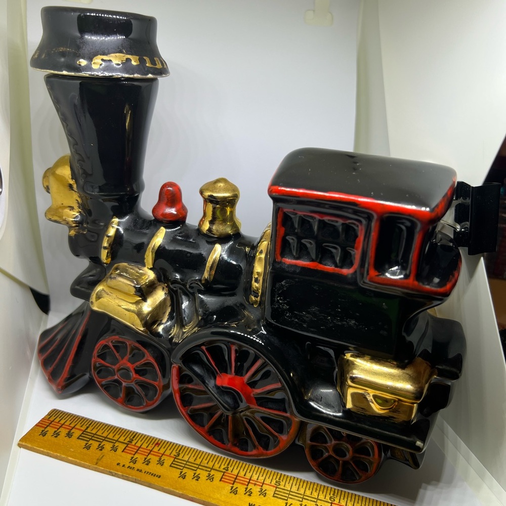 1969 Ezra Brooks Whiskey Train Decanter. GUC